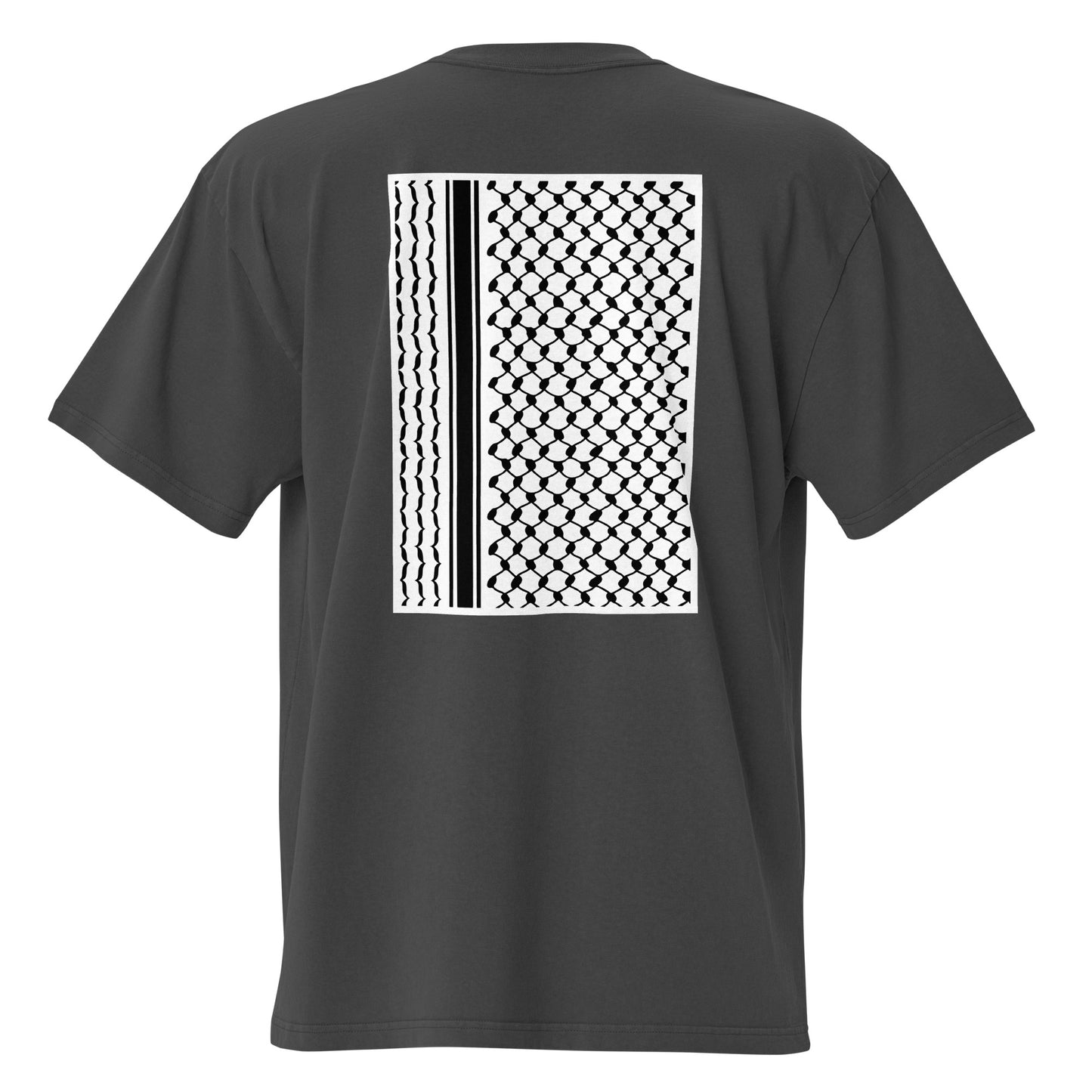 Free Palestine, Kufiya Oversized faded t-shirt