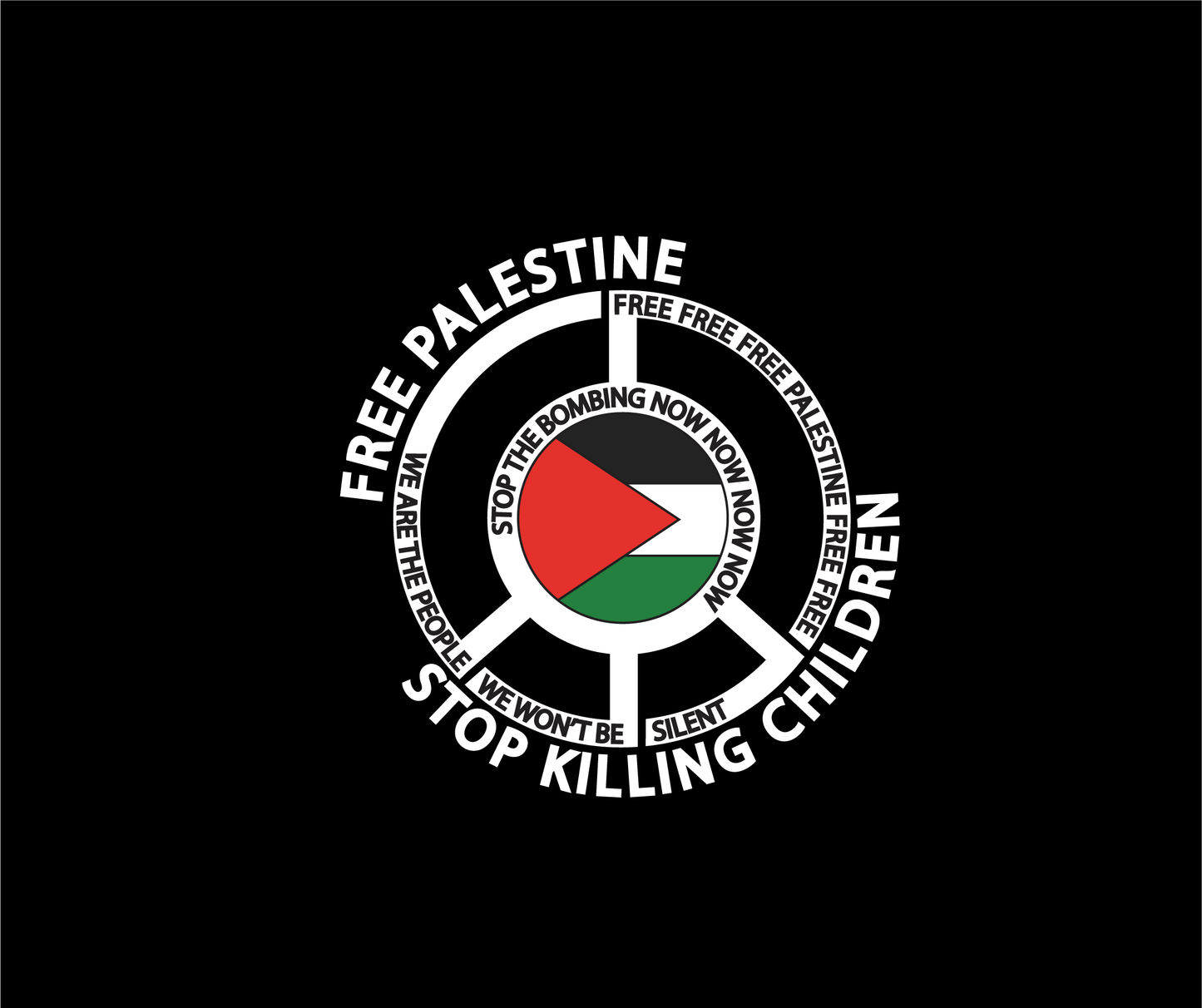 Free Palestine, Kufiya Oversized faded t-shirt