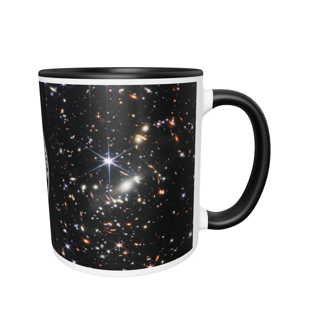 Webb’s First Deep Field, image of galaxy cluster SMACS 0723 Mug with Color Inside