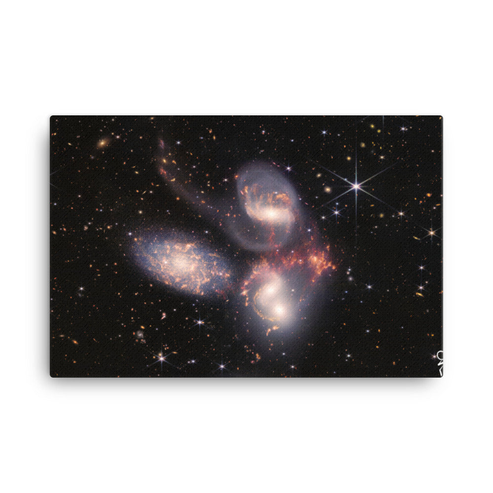 The Long Dance, Stephan's Quintet Canvas