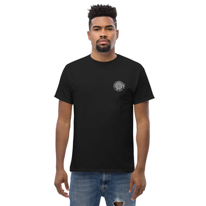 Stick Figure Design Logo Men's classic tee