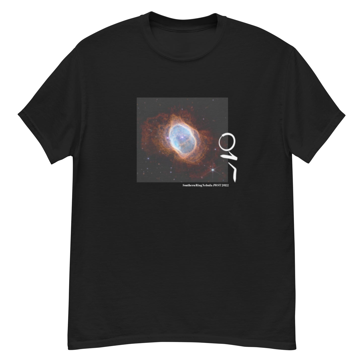 Southern Ring Nebula, Short Sleeve Fitted T-shirt