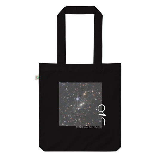 Webb’s First Deep Field, image of galaxy cluster SMACS 0723 Organic fashion tote bag