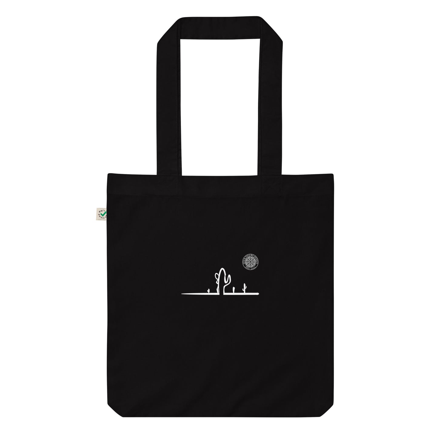 Cactus Organic fashion tote bag