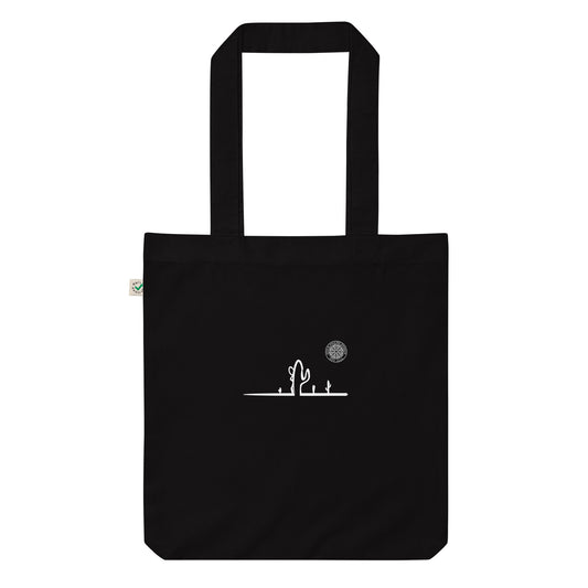 Cactus Organic fashion tote bag