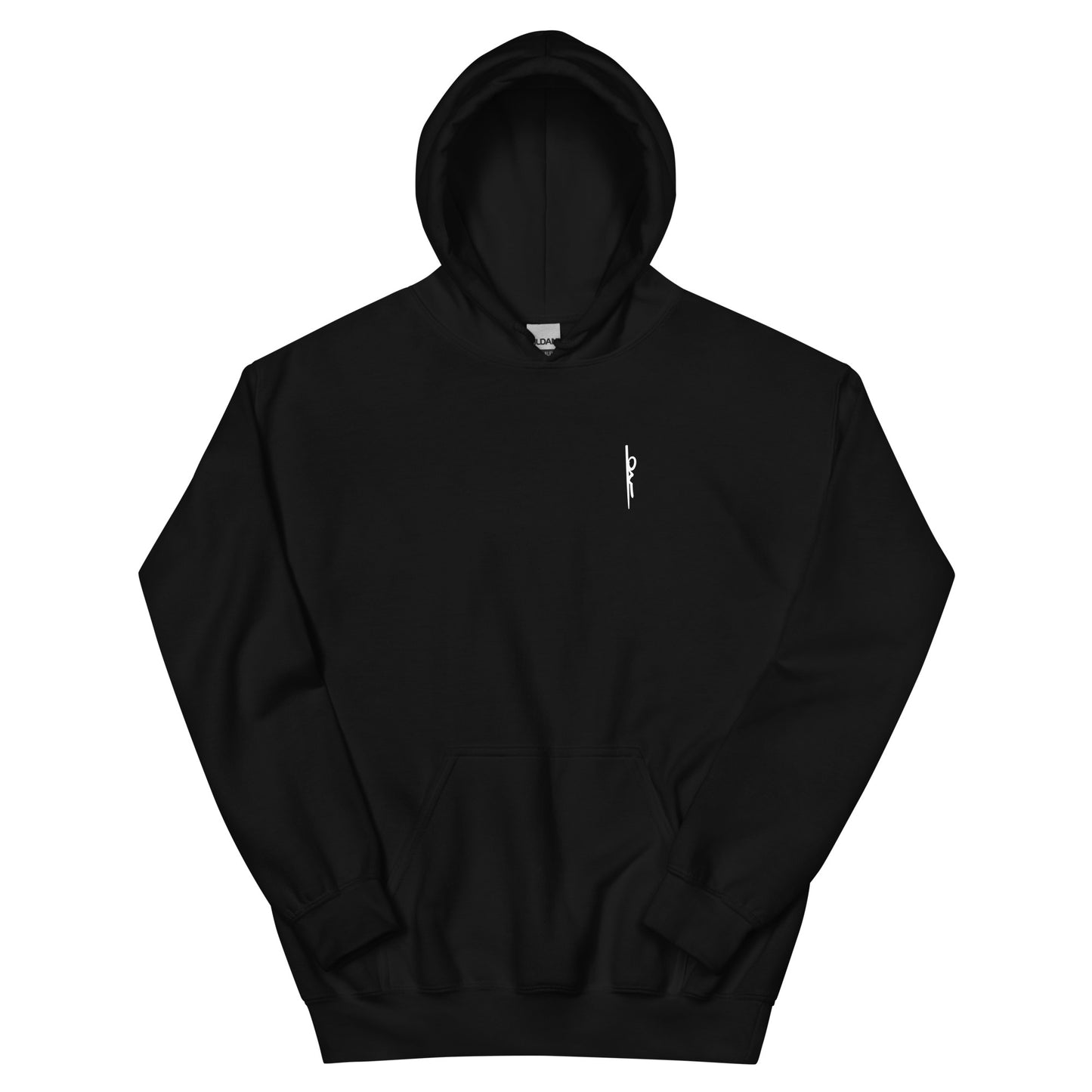 Behide the Line Black Hoodie