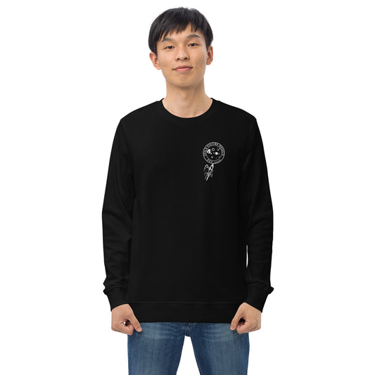 Mission to the Stars, A Stick Figure Design Launch,Organic sweatshirt