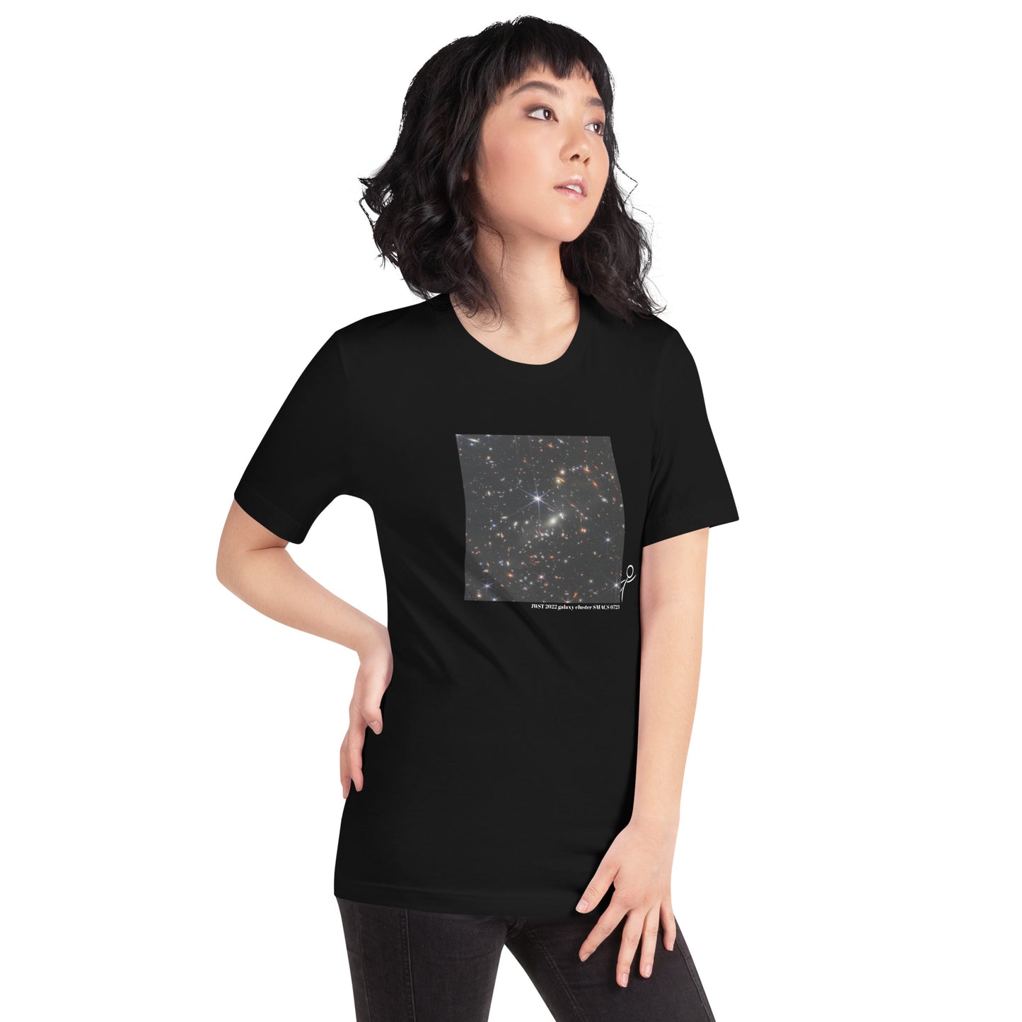 Webb’s First Deep Field, image of galaxy cluster SMACS 0723 black t-shirt