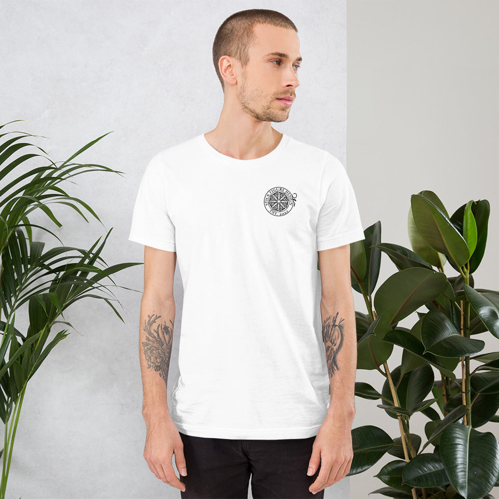 Stick Figure Design Logo Men's classic tee